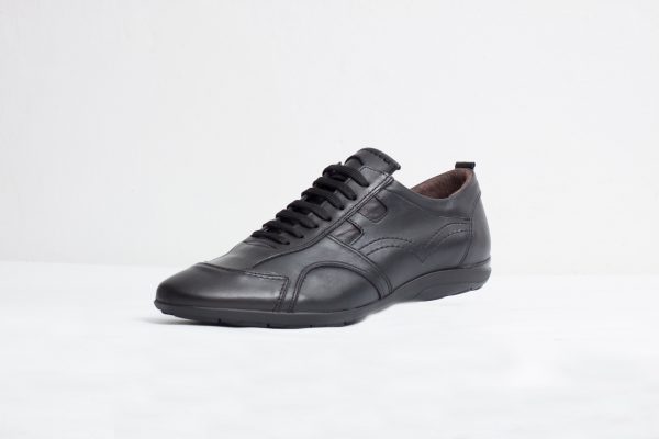 Pantofi sport piele naturala culoare: negru de la Vicoveanu incaltaminte piele cod:1190